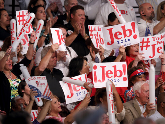 Governor Jeb Bush announces his presidential candidacy