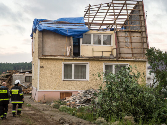 Storms and whirlwind over Poland