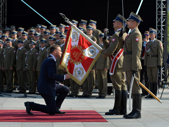 Poland's President Andrzej Duda takes supreme command over Polish Armed Forces