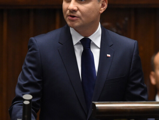 The ceremony of swearing-in of Polish President Andrzej Duda