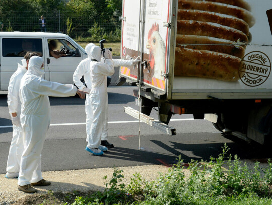 Dead refugees found in a truck in Austria