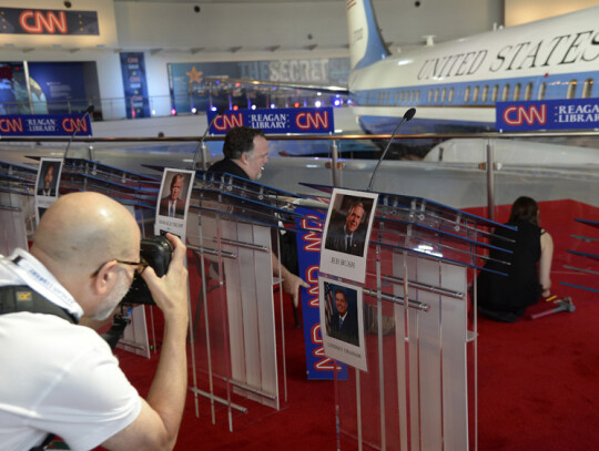 GOP Presidential debate at the Ronald Reagan Presidential Library