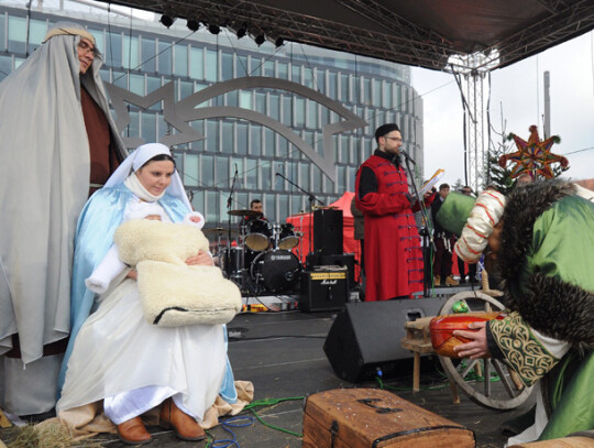 Epiphany procession in Warsaw