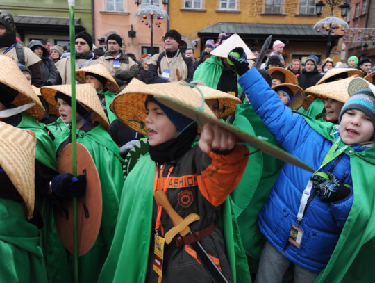 Epiphany procession in Warsaw