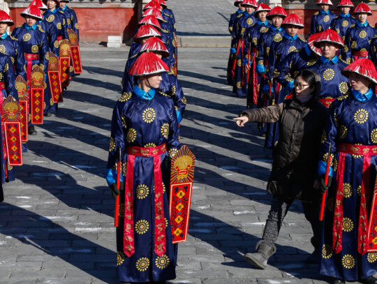 China lunar new year preparations