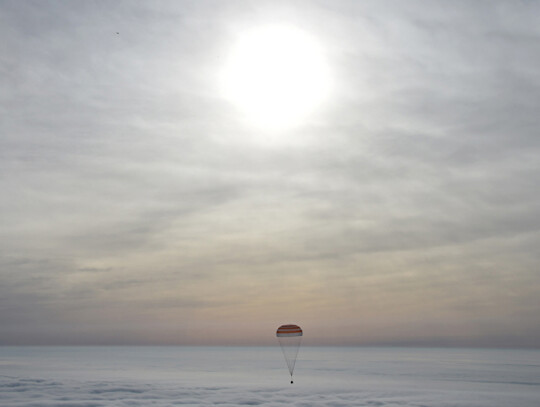 Soyuz TMA-18M landing