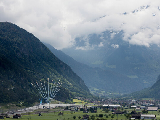 Gotthard rail tunnel opening