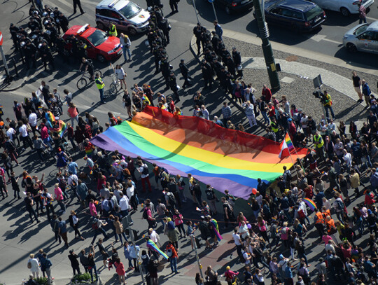 Gay Pride Parade in Warsaw