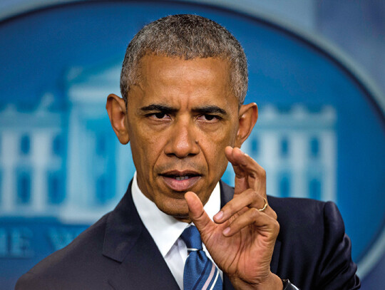 President Obama delivers remarks in the briefing room