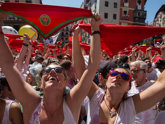 Fiesta de San Fermin begins in Pamplona