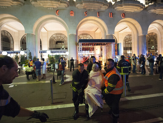 Truck crashes into crowd at Bastille Day celebrations in Nice