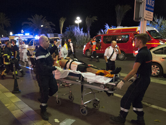 Truck crashes into crowd at Bastille Day celebrations in Nice