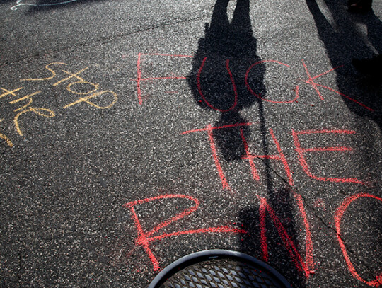 Protests at the Republican National Convention i