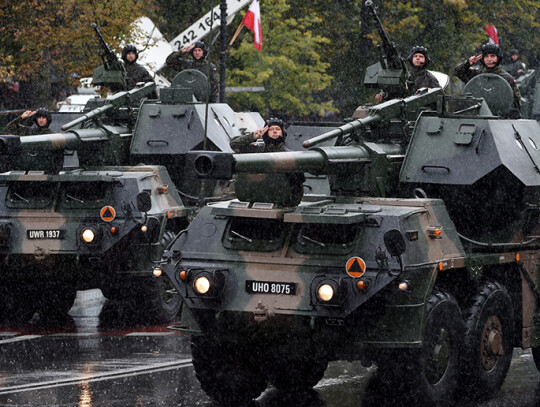 The Grand Polish Armed Forces Parade in Warsaw