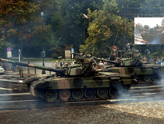 The Grand Polish Armed Forces Parade in Warsaw