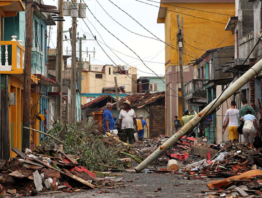 MATTHEW LEAVES SERIOUS DAMAGE AND LANDSLIDES OF HOUSING IN CUBA