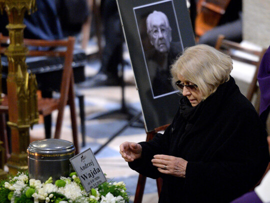 Funeral service of late Andrzej Wajda in Krakow