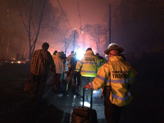 Tennessee wildfires