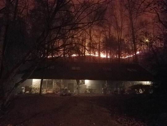 Tennessee wildfires