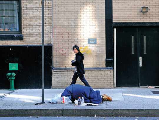 Homeless in New York