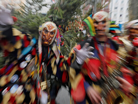 Rose Monday carnival parade in Mainz