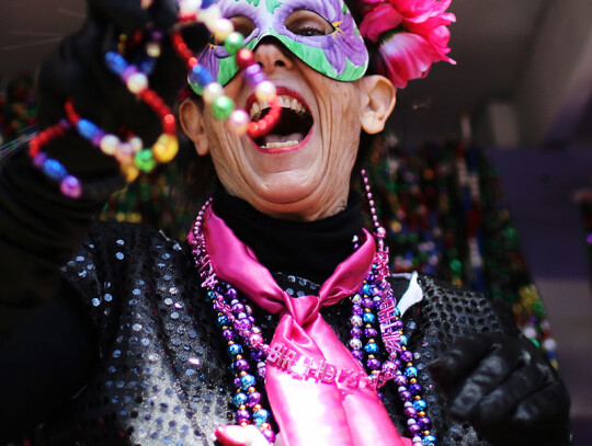 Mardi Gras parade in New Orleans