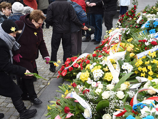 74th anniversary of the uprising in the Warsaw Ghetto