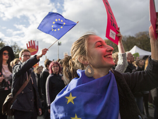 March against hate and racism in the German Bundestag