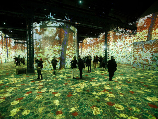 Gustav Klimt at Atelier des Lumieres in Paris, France - 11 Apr 2018