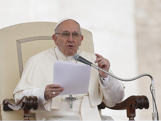 Pope Francis' general audience at the Vatican, Vatican City, Vatican City State (Holy See) - 23 May 2018