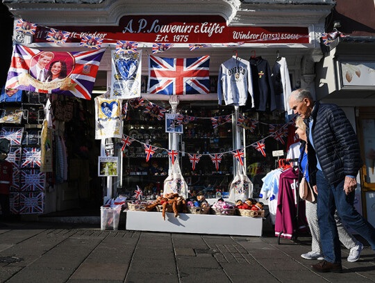 Preparations for Royal Wedding of Princess Eugenie in Windsor, United Kingdom - 10 Oct 2018