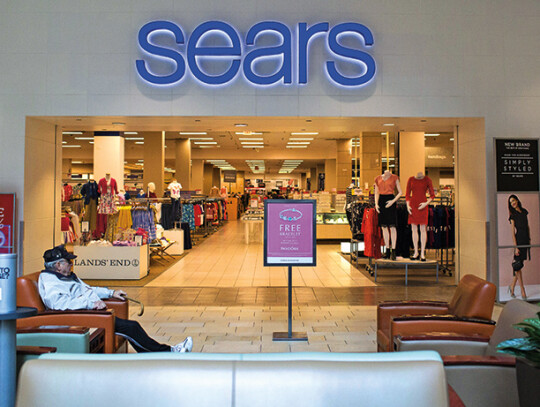 Sears Holdings warn continued declining sales and more losses that could effect the company's ability to continue to operate, Burlington, USA - 22 Mar 2017