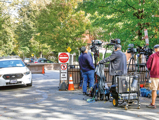 Suspicious package sent to former US President Obama residence in Washington, DC, USA - 24 Oct 2018