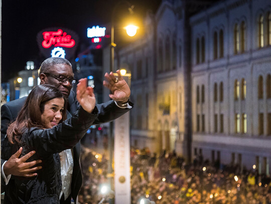 Nobel Peace Prize 2018 ceremony, Oslo, Norway - 10 Dec 2018