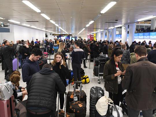 Gatwick airport closed down, Crawley, United Kingdom - 20 Dec 2018