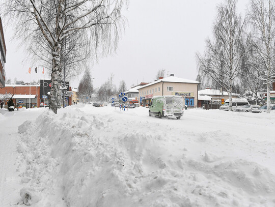 Winter storm hits Finland, Outokumpu - 02 Jan 2019