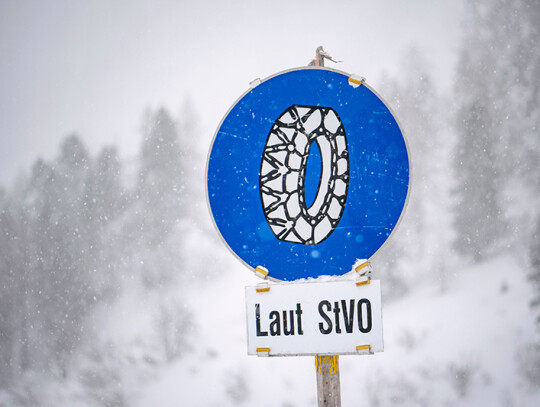 Heavy snowfall in Austria, Obertauern - 05 Jan 2019