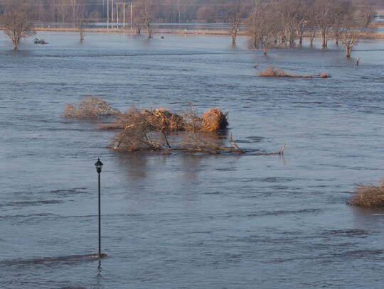 Nebraska flooding, Ashland, USA - 18 Mar 2019