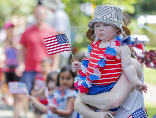 US Independence Day celebrations in Avondale Estates, Georgia, USA - 04 Jul 2017