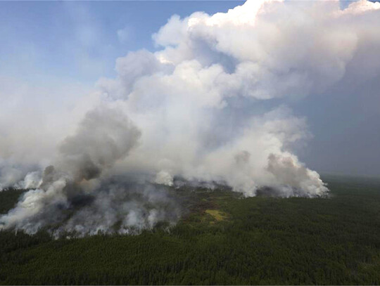 Wildfires in Siberia, -, Russian Federation - 01 Aug 2019