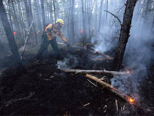 Wildfires in Siberia, -, Russian Federation - 01 Aug 2019