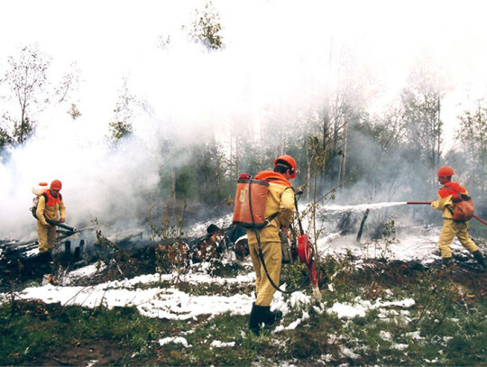 Wildfires in Siberia, -, Russian Federation - 01 Aug 2019