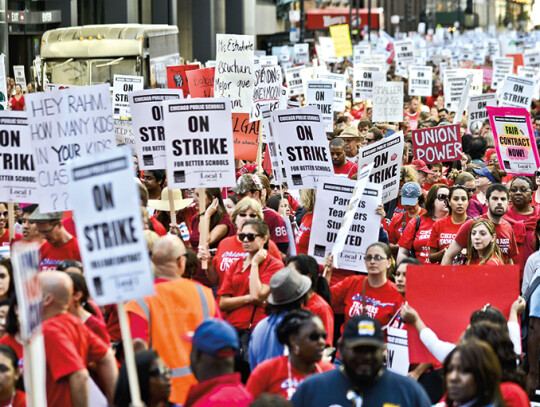 Usa Chicago Teachers Strike - Sep 2012