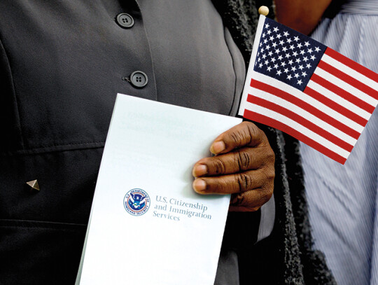 US Citizenship Ceremony in New York, USA - 14 Jun 2019