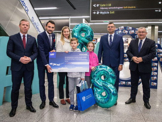 8-milionowy pasa¿er Kraków Airport