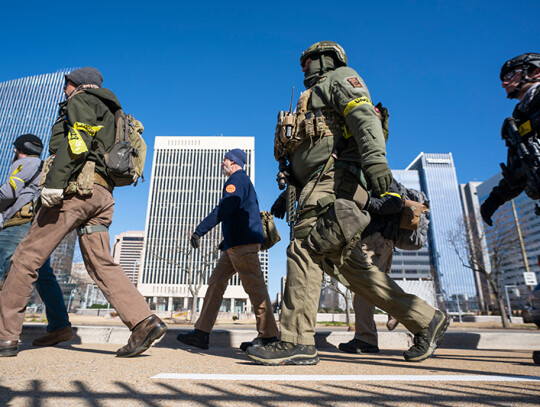 Gun rights rally in Richmond, Virginia, USA - 20 Jan 2020