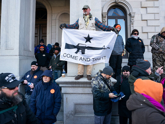 Gun rights rally in Richmond, Virginia, USA - 20 Jan 2020