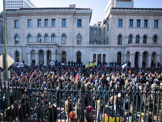 Gun rights rally in Richmond, Virginia, USA - 20 Jan 2020