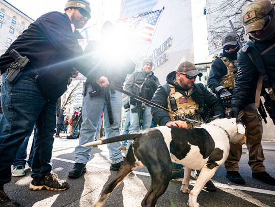 Gun rights rally in Richmond, Virginia, USA - 20 Jan 2020