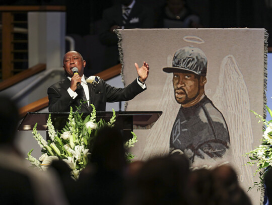 George Floyd Funeral in Houston, USA - 09 Jun 2020